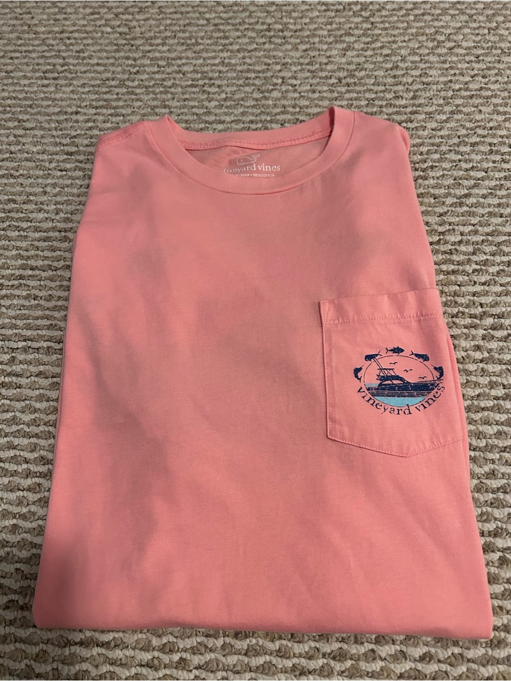 Vineyard Vines Men’s Short Sleeve Pocket Tee